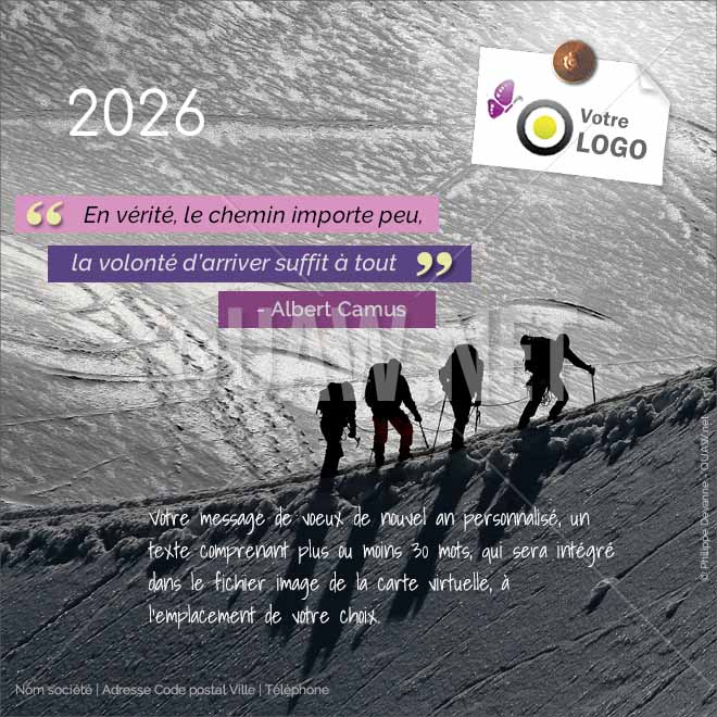 ECVN23 Carte virtuelle entreprise 2026 La volonté suffit à tout
