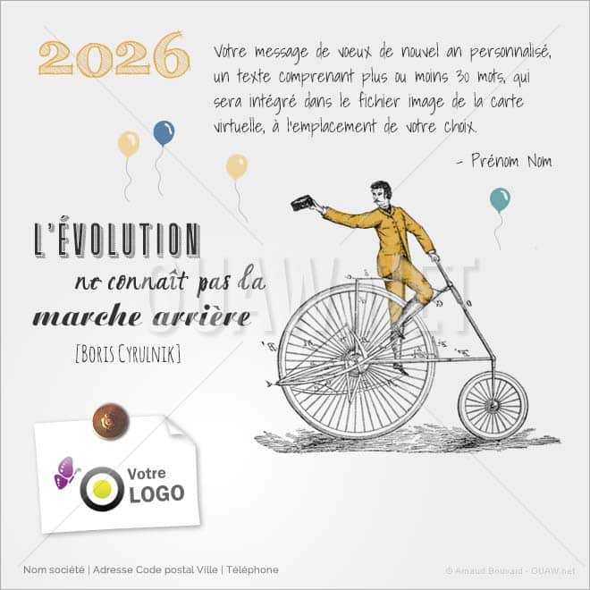 ECVN 79 - Ecard professionnelle marche avant