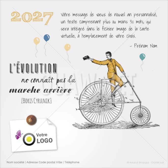 ECVN 79 - Ecard professionnelle marche avant