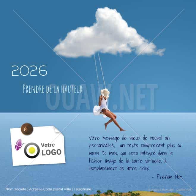 ECVN 50 - Ecard entreprise Prendre de la hauteur