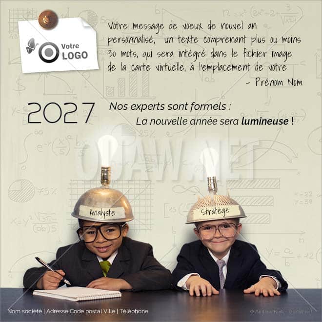 ECVN 81 - Carte de voeux électronique Expertise et compétences