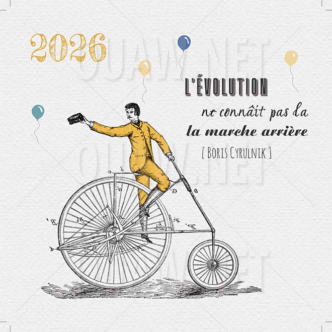 Voeux Entreprise, carte Papier, Marche avant