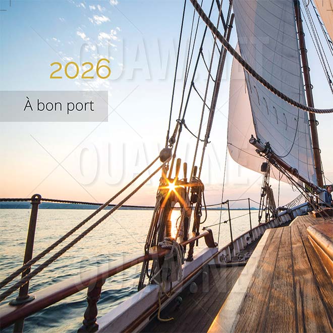 Carte imprimable voeux professionnels, À bon port