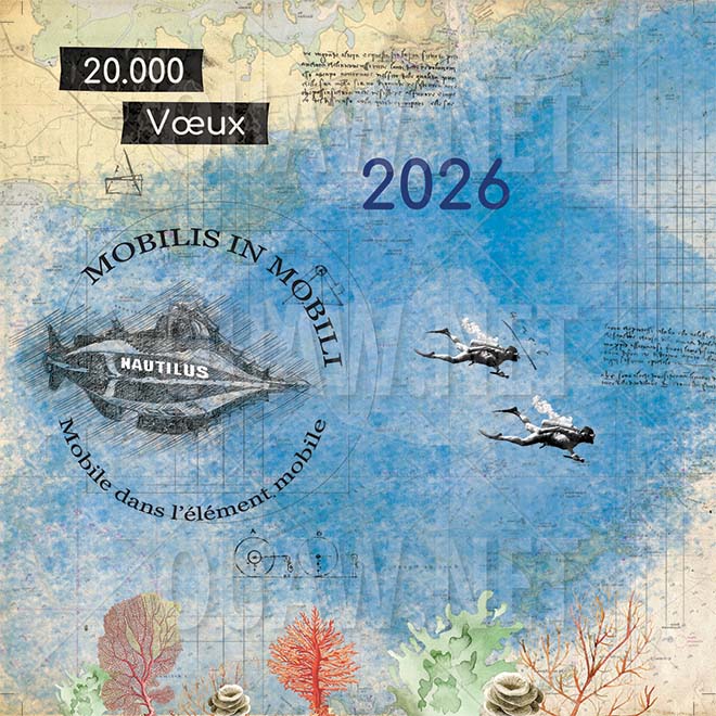 Carte voeux Entreprise Print, 20000 Voeux