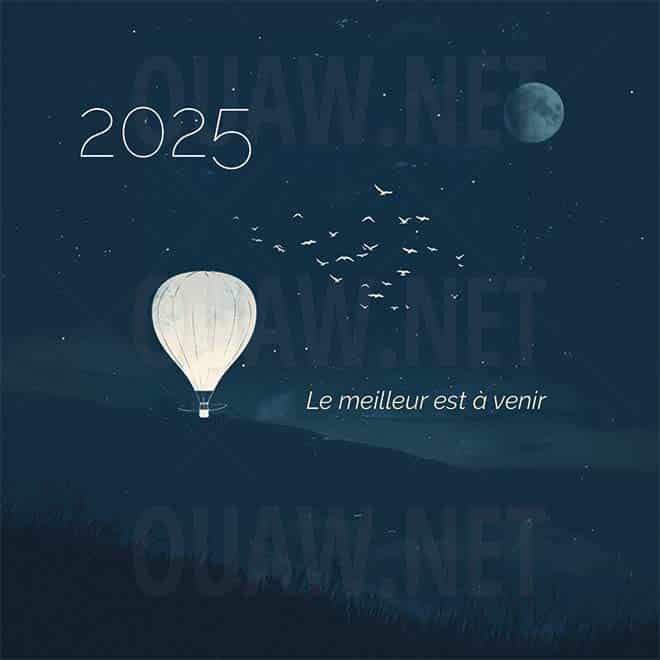 Voeux Professionnels Print, Le meilleur est à venir