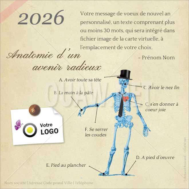 ECVN 92 - Ecard entreprise Anatomie d'un avenir radieux
