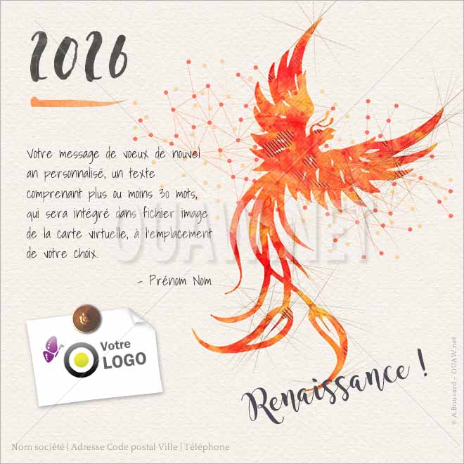 ECVN 95 - Ecard professionnelle Renaissance