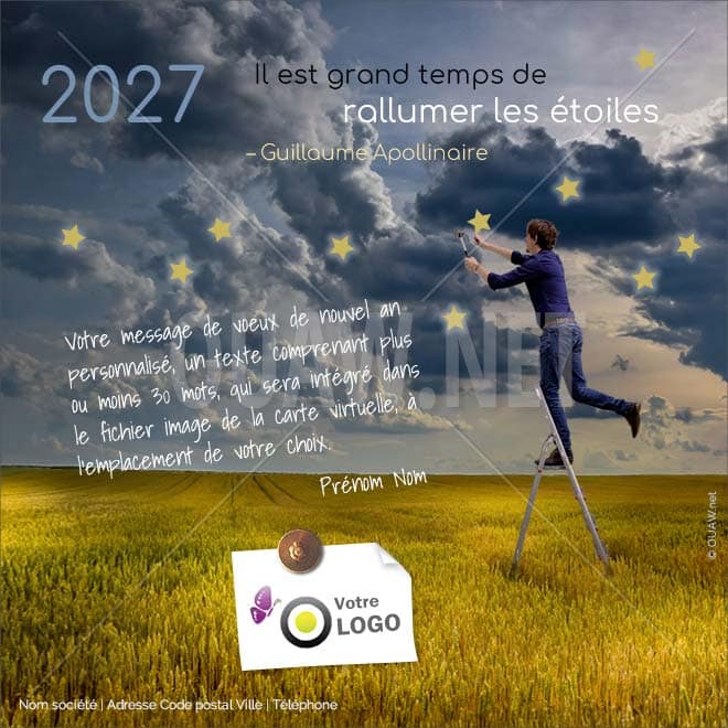 ECVN 10 - Ecard professionnelle 2027 - Rallumer les étoiles