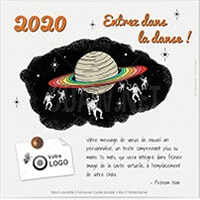 Vœux 2020, nouvelle ecard Danse
