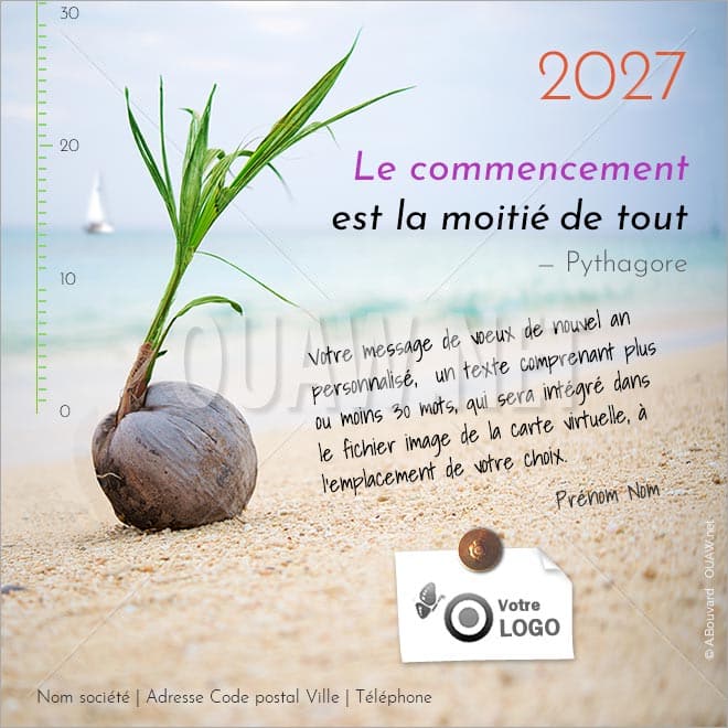 ECVN 09 - Ecard entreprise Le Commencement
