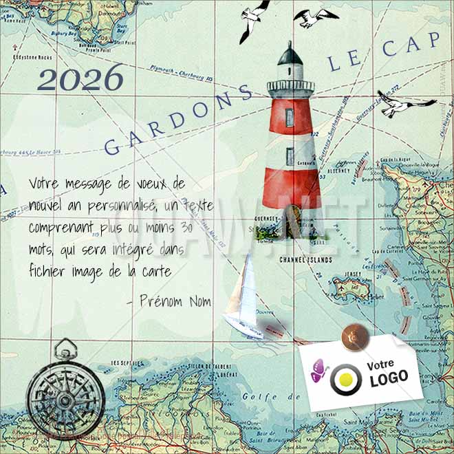 ECVN 143 - Gardons le cap, Carte virtuelle Entreprise