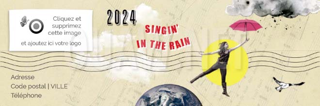 EMAIL 149 - voeux Signature Mail, singin in the rain