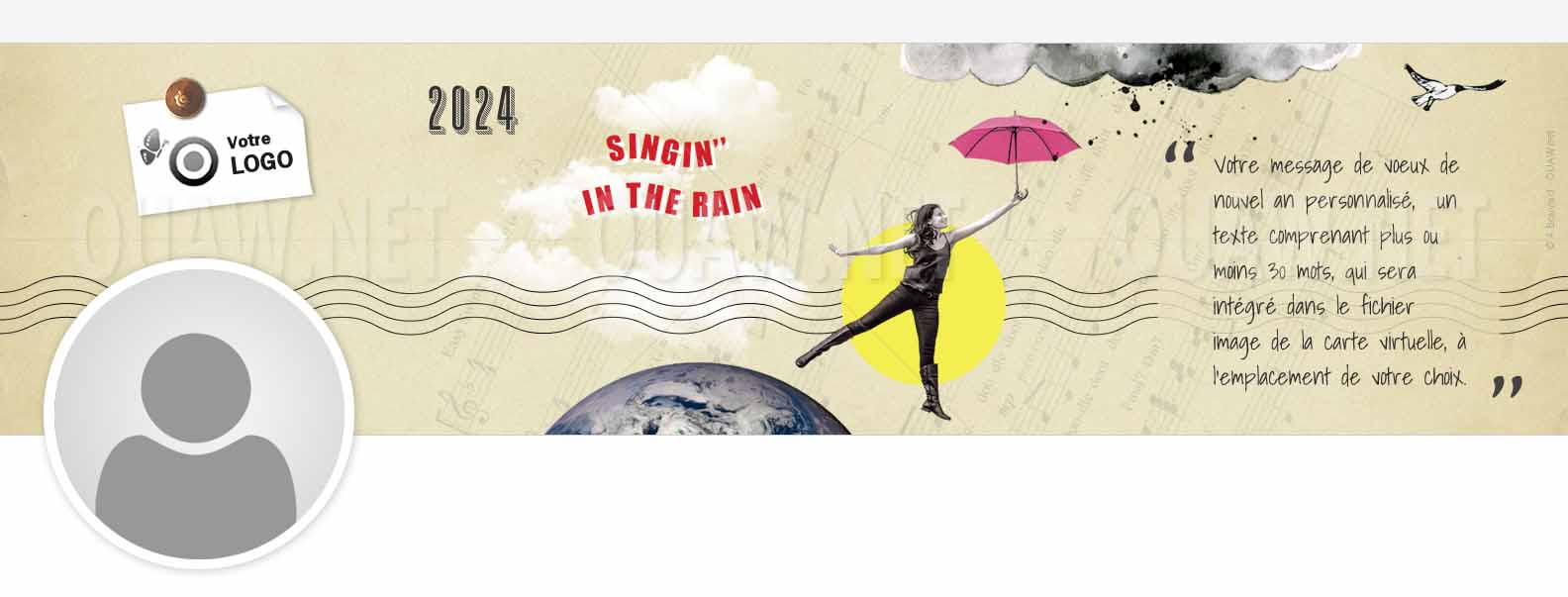 EBIN 149 - Bannière Linkedin Singin' in the rain