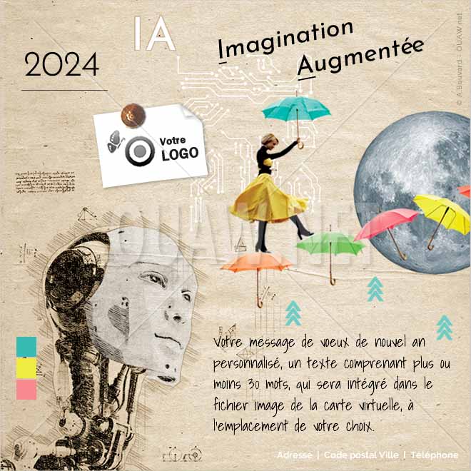 ECVN 152 - Carte virtuelle numérique Entreprise 2024 - Imagination Augmentée