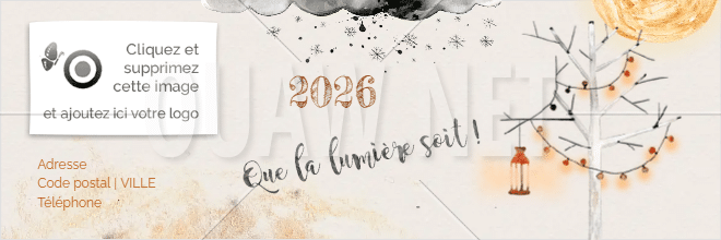 EMAIL109 - Signature Email Que la lumière soit