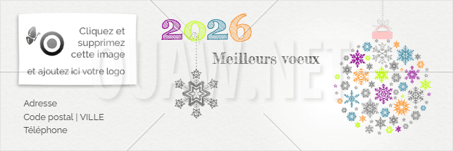 EMAIL 41 - Signature Mail boule de noël