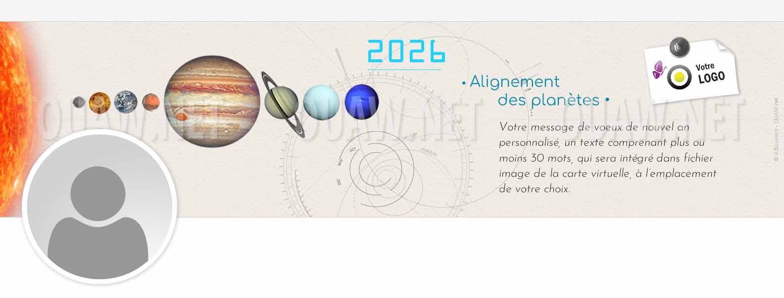 EBIN 147 - Bannière Voeux Linkedin Alignement des planètes