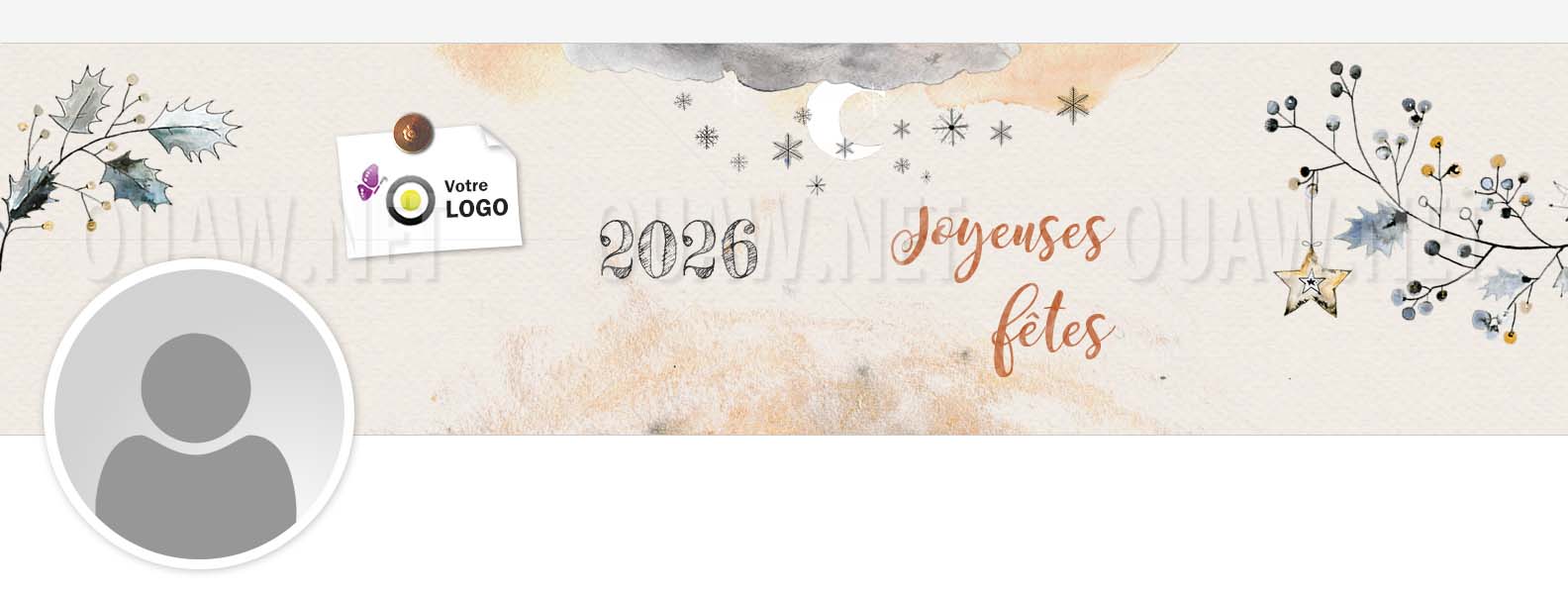 EBIN 111 - Bannière Linkedin 2026 Joyeuses fêtes