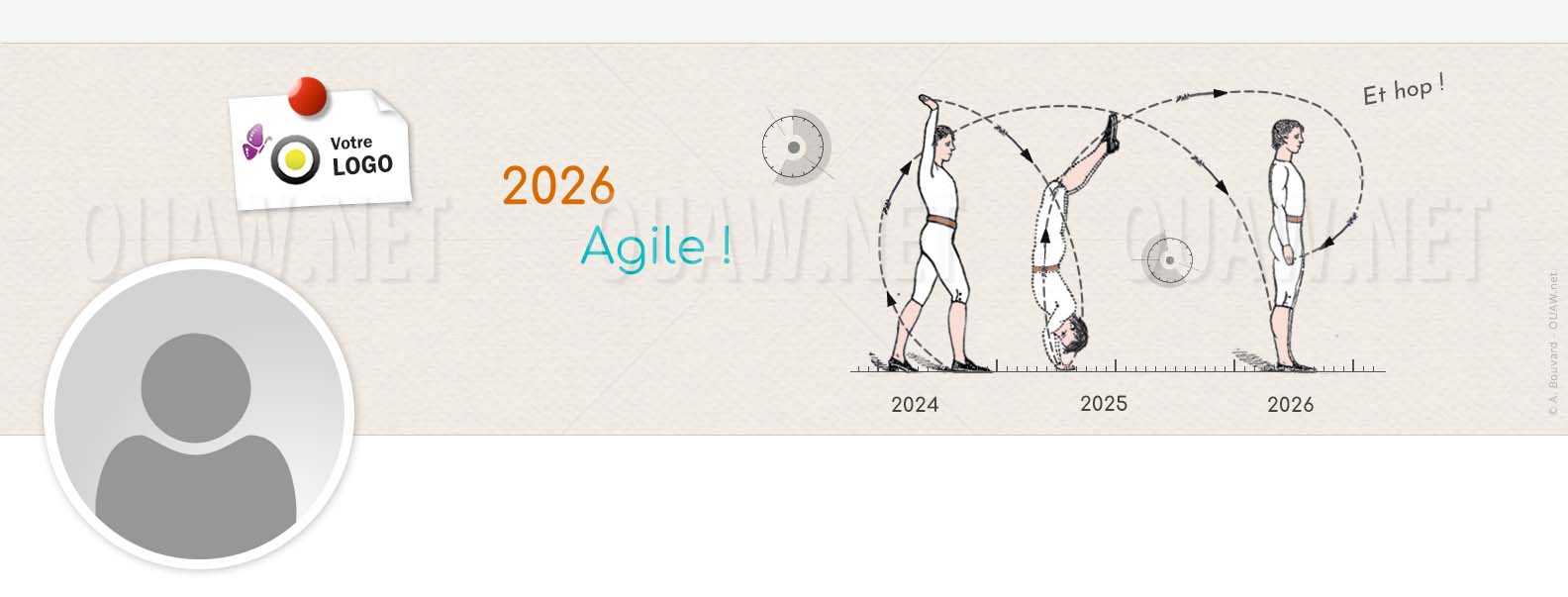 EBIN 128 - Bannière Linkedin Agile
