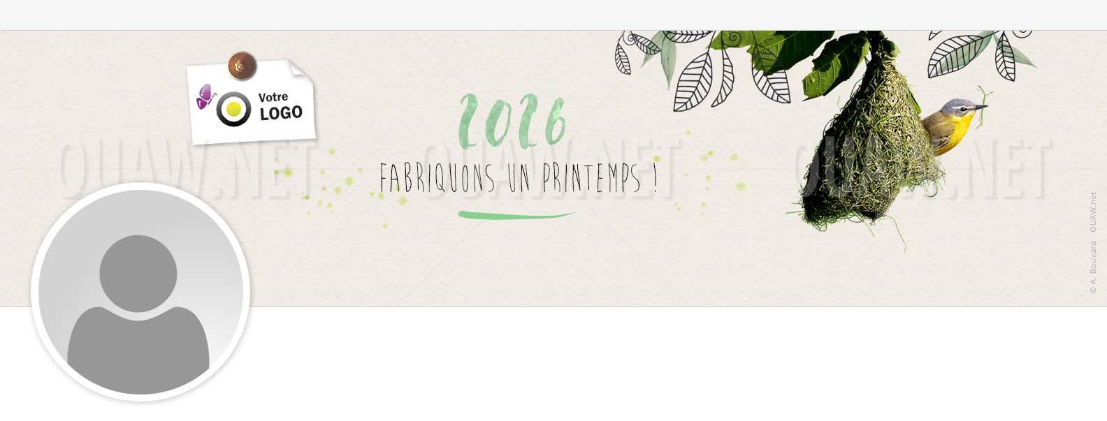 EBIN 129 - Bannière Linkedin Fabriquons un printemps