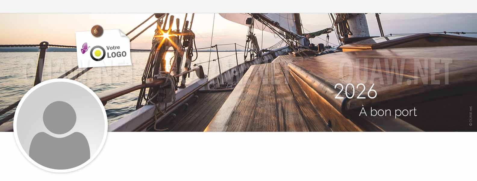 EBIN89 - Bannière Linkedin - Voilier, à bon port