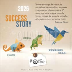 ECVN 179, carte de voeux virtuelle entreprise, Success Story