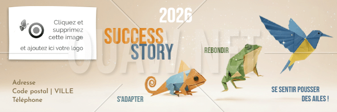 ECVN179 - Bannière de voeux signature Mail, Sucess Story