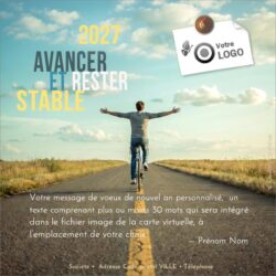 Carte Avancer et rester Stable