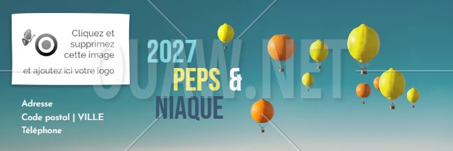 Email184 - Bannière voeux signature mail, peps & niaque