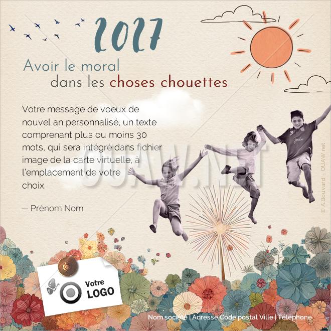 CArte de vouex virtuelle Entreprise, le moral dans les chose chouettes, 2027